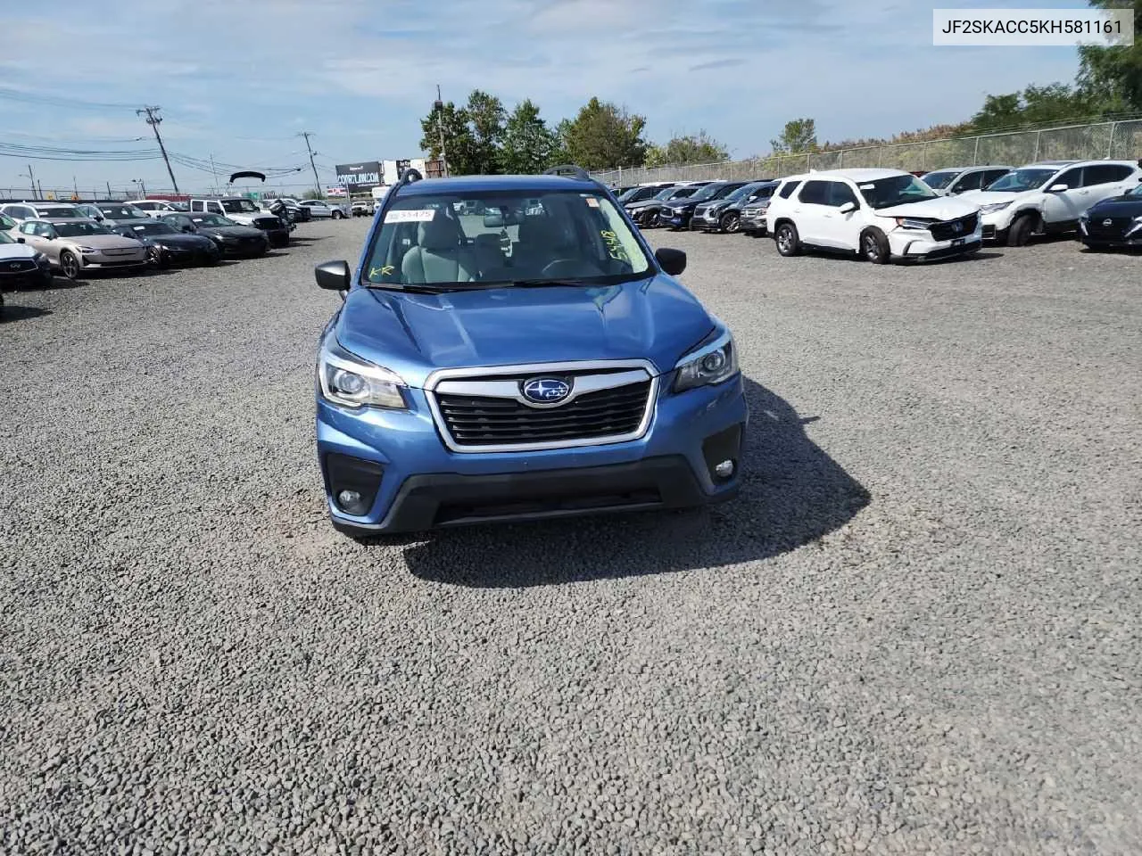 2019 Subaru Forester VIN: JF2SKACC5KH581161 Lot: 73485324