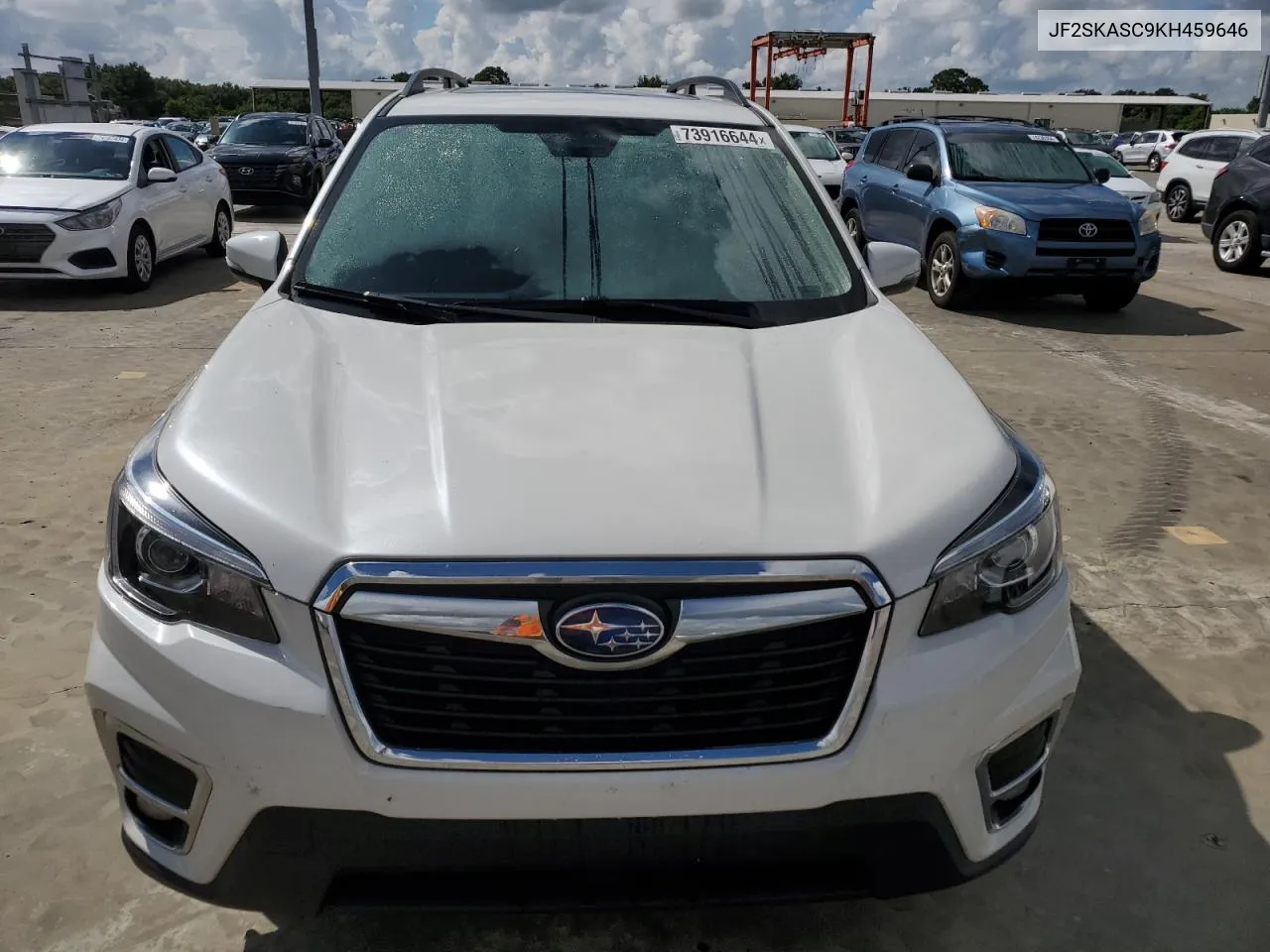 JF2SKASC9KH459646 2019 Subaru Forester Limited