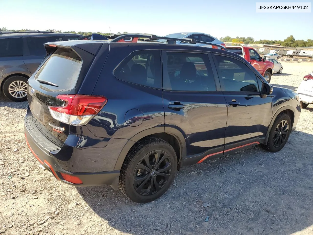 JF2SKAPC6KH449102 2019 Subaru Forester Sport