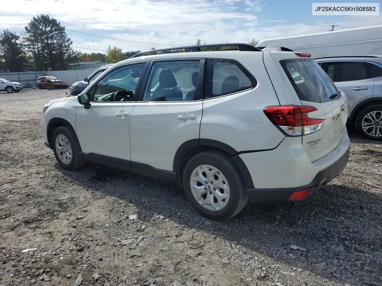 2019 Subaru Forester VIN: JF2SKACC5KH508582 Lot: 74010164