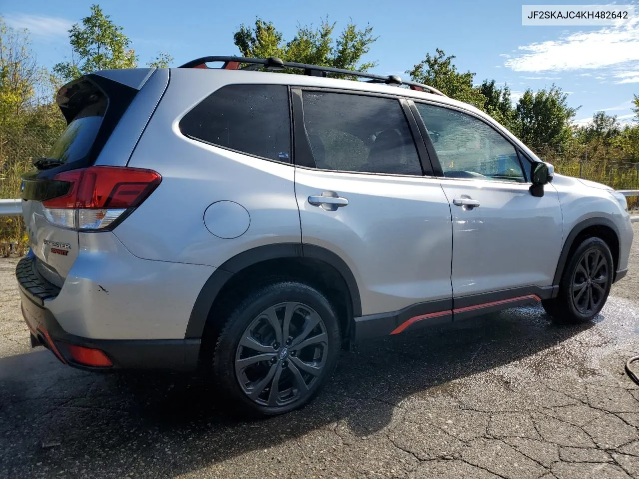 2019 Subaru Forester Sport VIN: JF2SKAJC4KH482642 Lot: 74120654