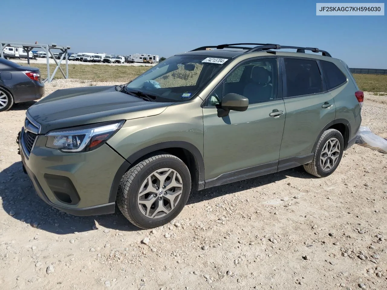 JF2SKAGC7KH596030 2019 Subaru Forester Premium