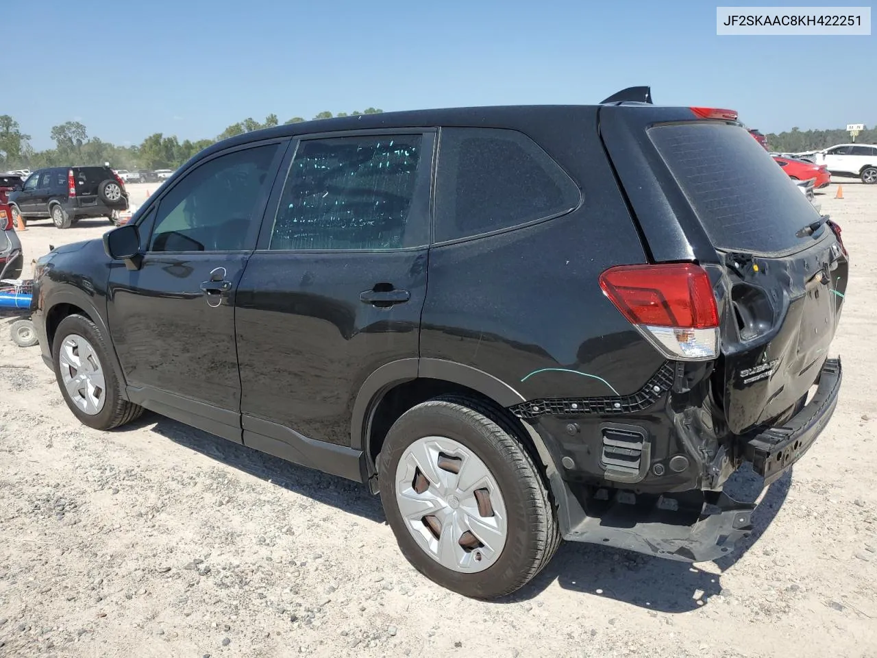 2019 Subaru Forester VIN: JF2SKAAC8KH422251 Lot: 74451374