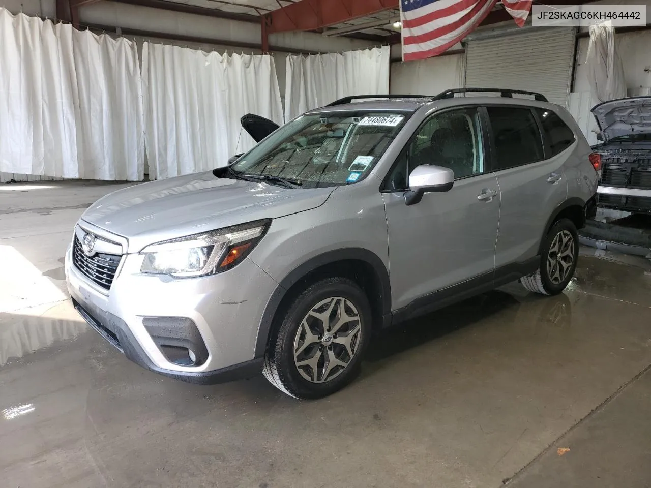 JF2SKAGC6KH464442 2019 Subaru Forester Premium