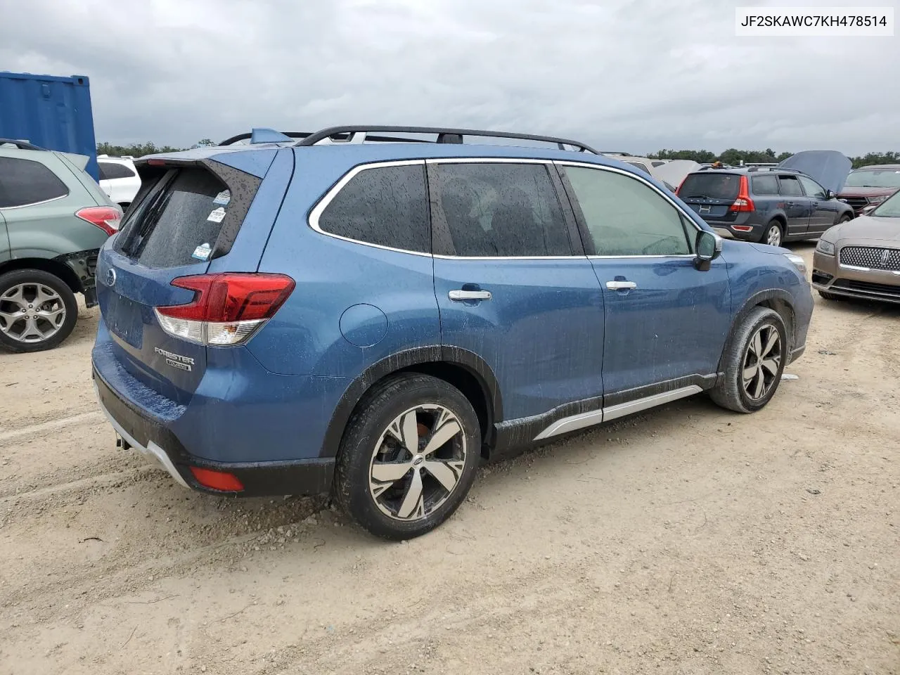 2019 Subaru Forester Touring VIN: JF2SKAWC7KH478514 Lot: 74524234