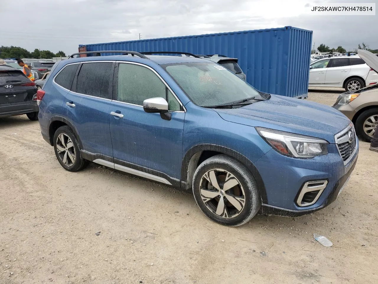 2019 Subaru Forester Touring VIN: JF2SKAWC7KH478514 Lot: 74524234