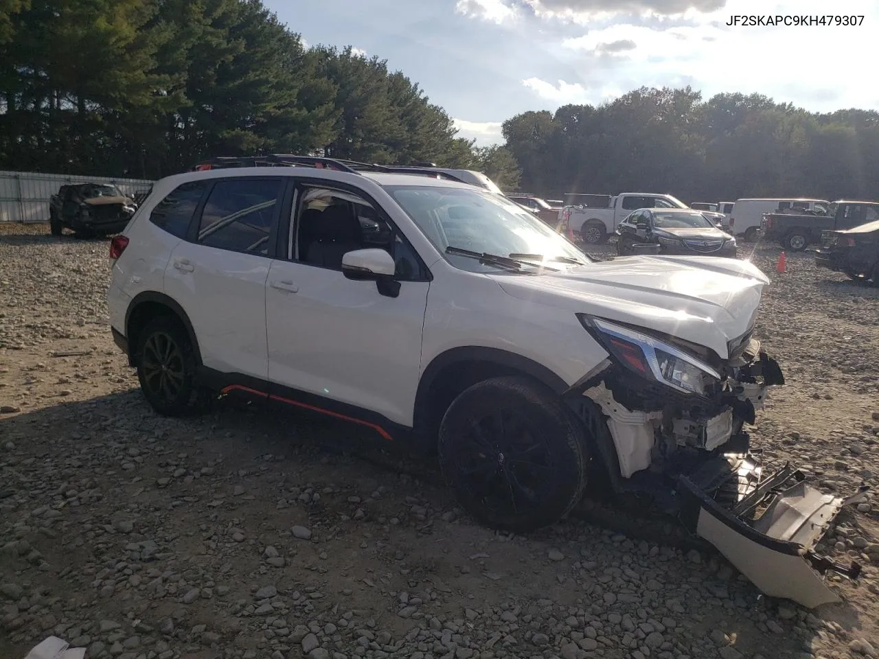 2019 Subaru Forester Sport VIN: JF2SKAPC9KH479307 Lot: 74616284