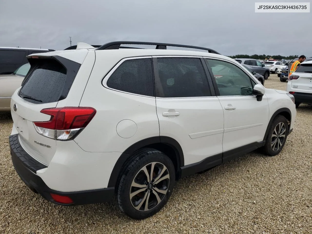 2019 Subaru Forester Limited VIN: JF2SKASC3KH436735 Lot: 74656524