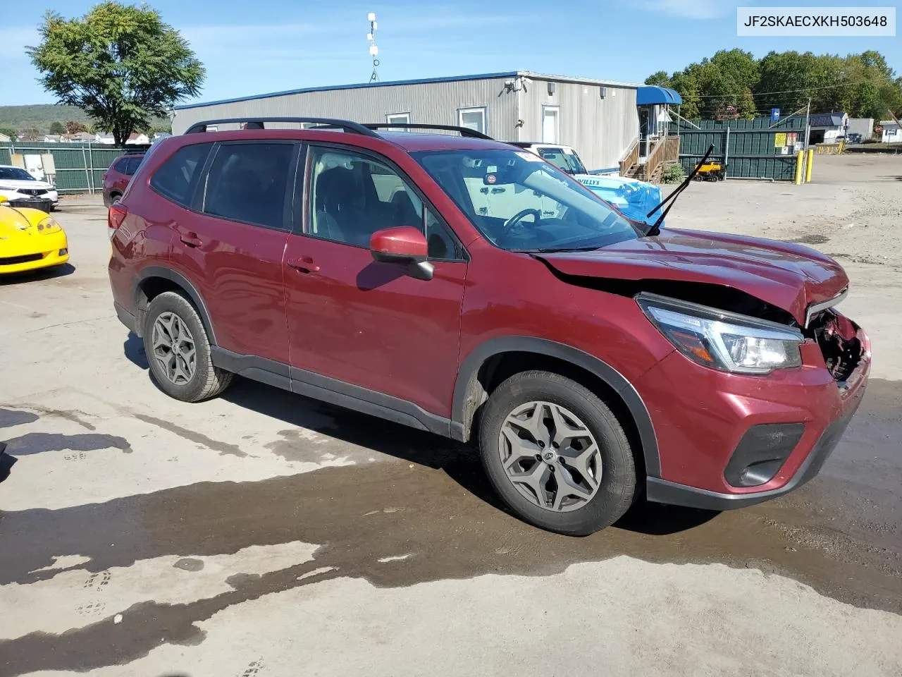 2019 Subaru Forester Premium VIN: JF2SKAECXKH503648 Lot: 74876774