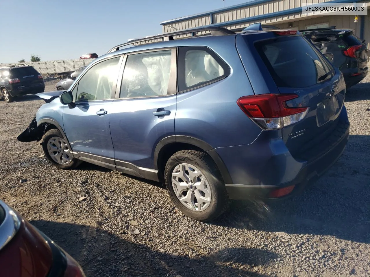 2019 Subaru Forester VIN: JF2SKACC3KH560003 Lot: 75129194