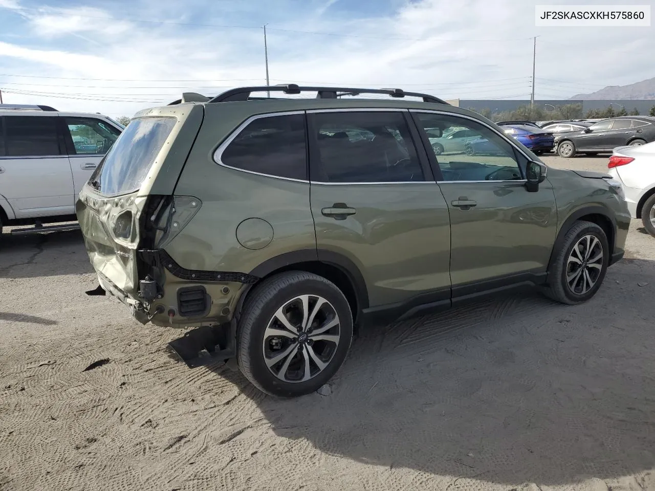 2019 Subaru Forester Limited VIN: JF2SKASCXKH575860 Lot: 75447674