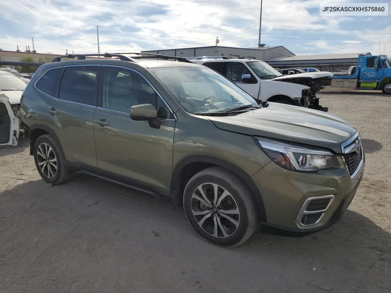 2019 Subaru Forester Limited VIN: JF2SKASCXKH575860 Lot: 75447674