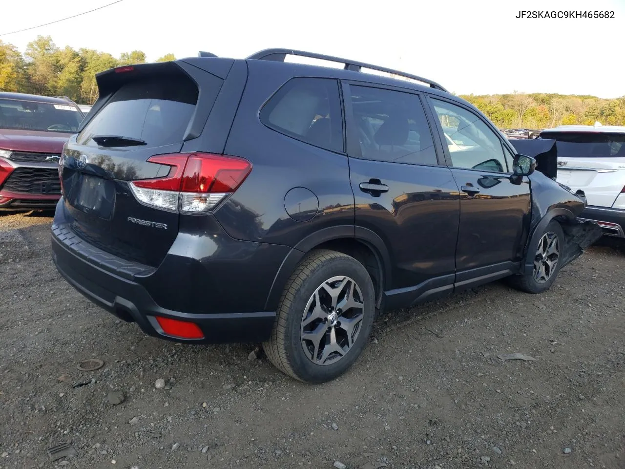 2019 Subaru Forester Premium VIN: JF2SKAGC9KH465682 Lot: 75896044