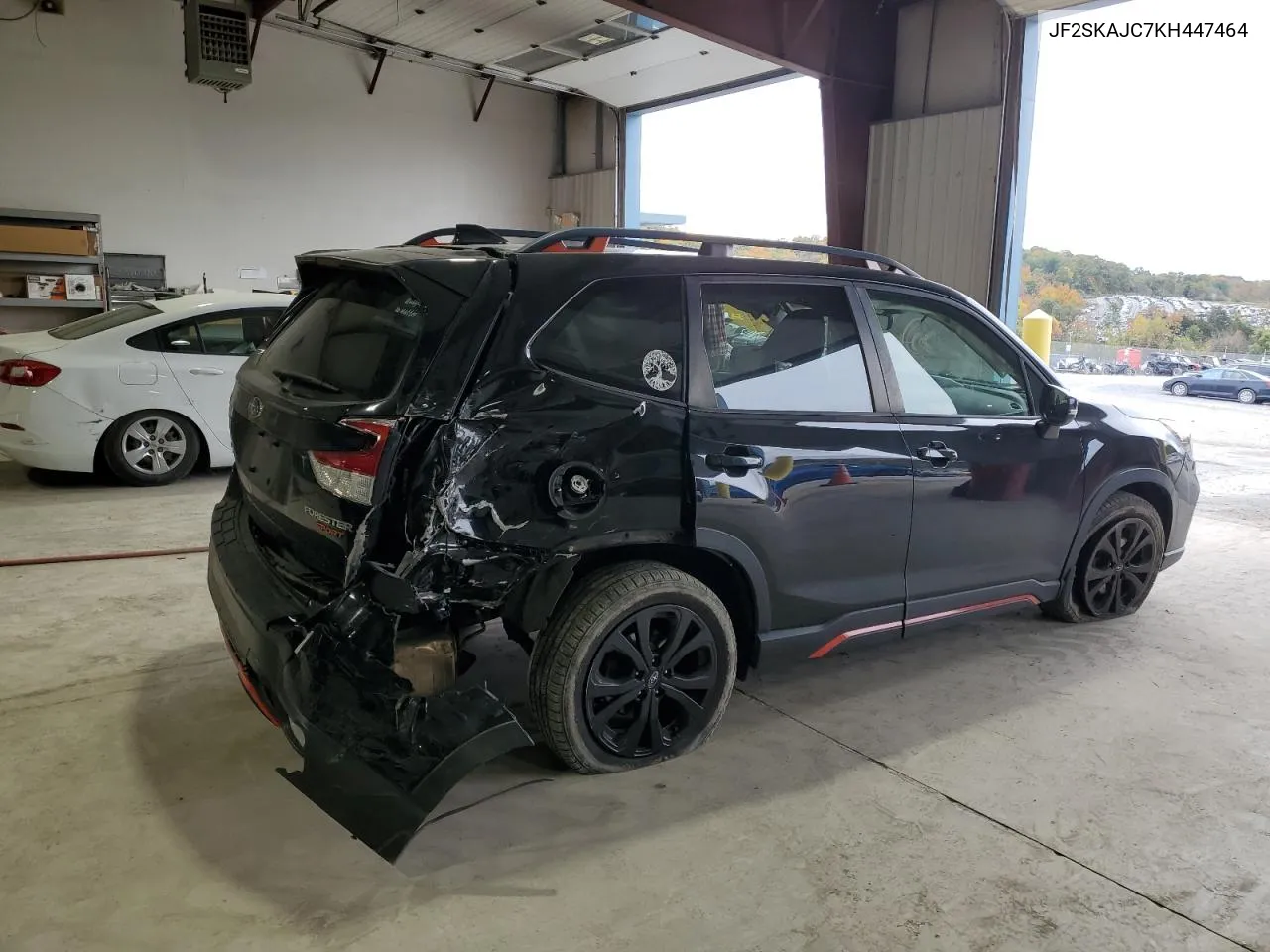 2019 Subaru Forester Sport VIN: JF2SKAJC7KH447464 Lot: 75993704