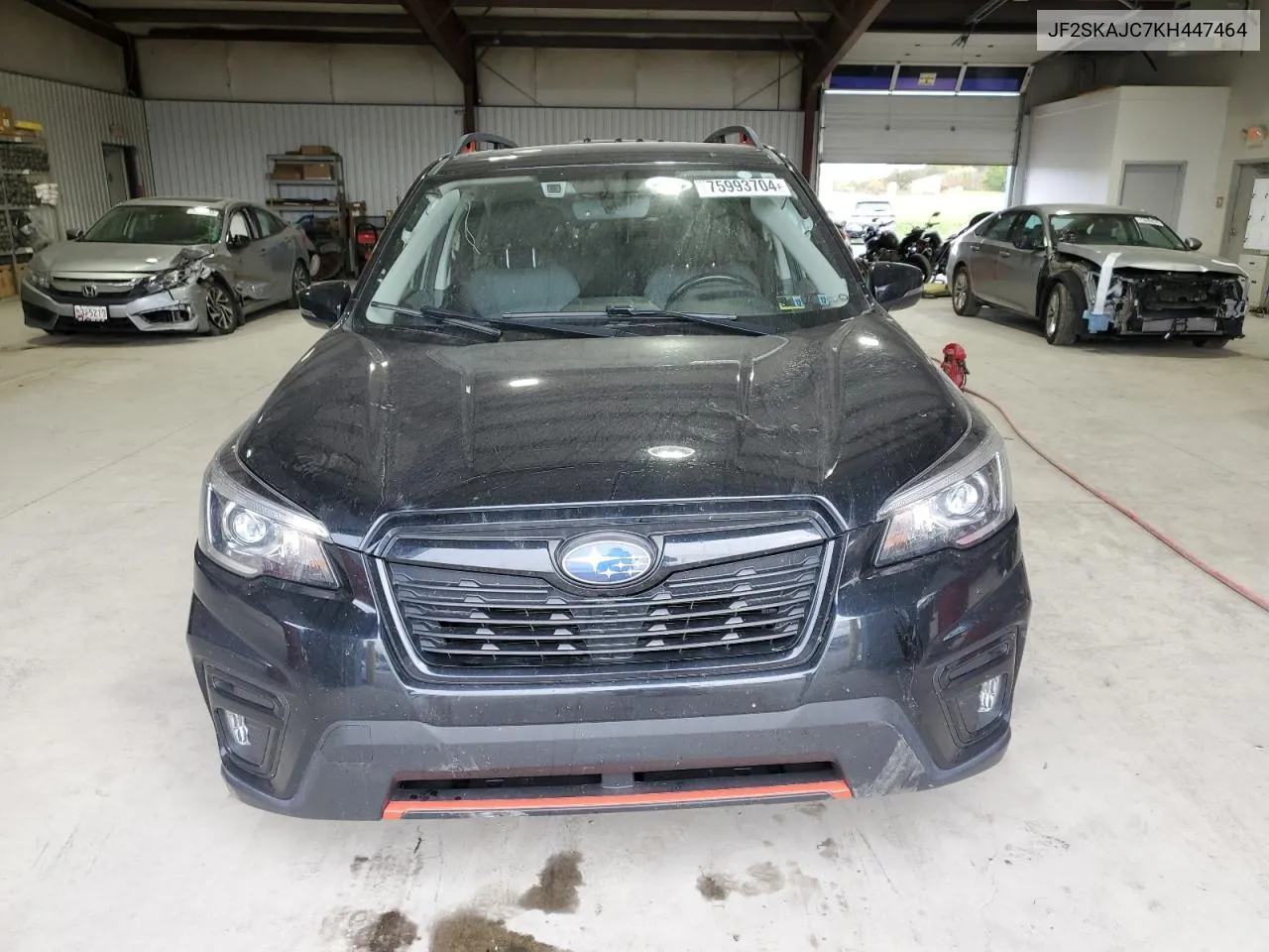 2019 Subaru Forester Sport VIN: JF2SKAJC7KH447464 Lot: 75993704