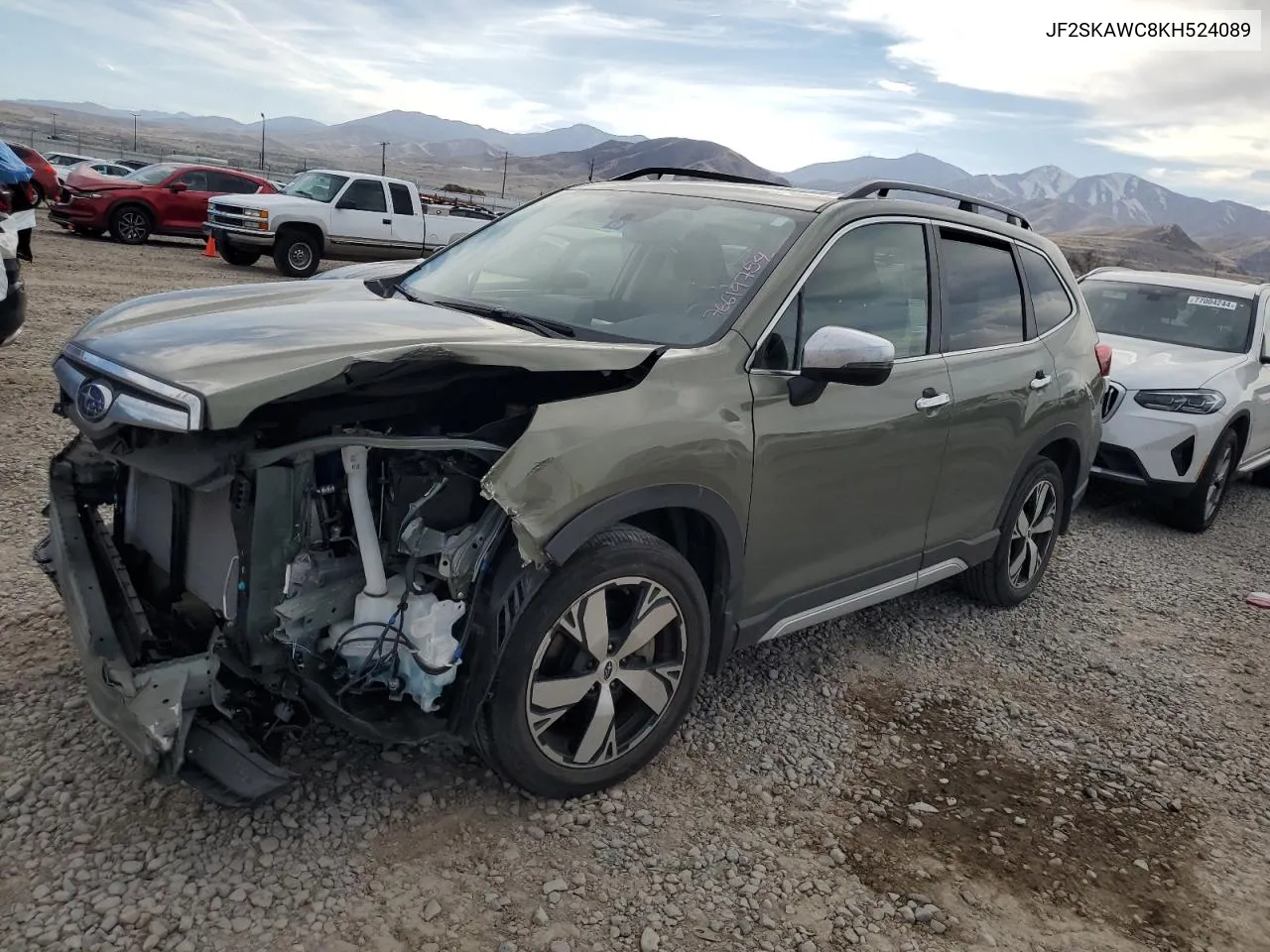 2019 Subaru Forester Touring VIN: JF2SKAWC8KH524089 Lot: 76619754