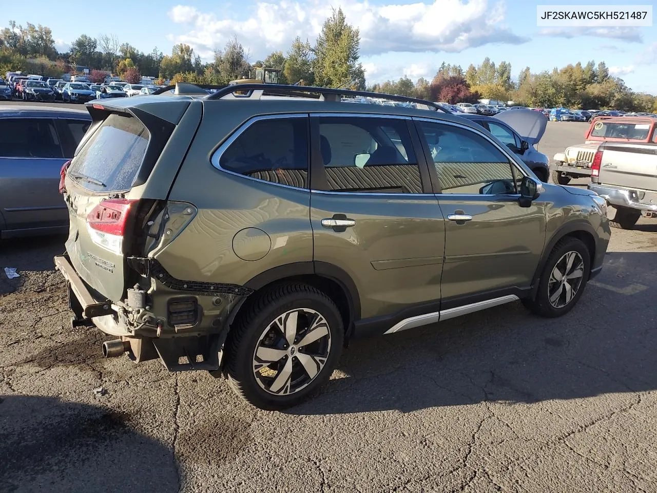 2019 Subaru Forester Touring VIN: JF2SKAWC5KH521487 Lot: 77698244