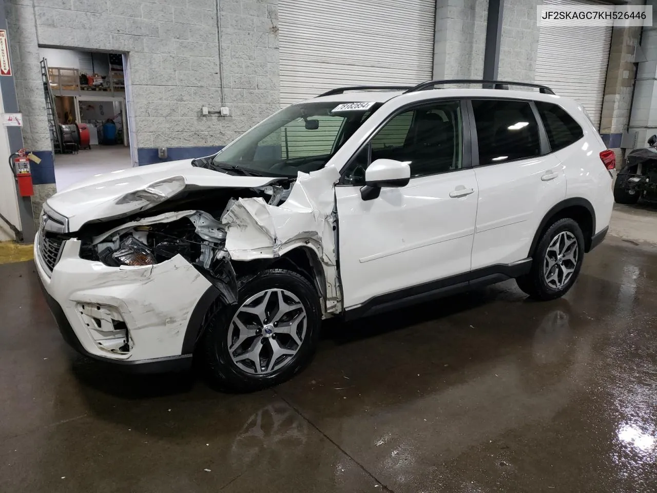 2019 Subaru Forester Premium VIN: JF2SKAGC7KH526446 Lot: 78162854