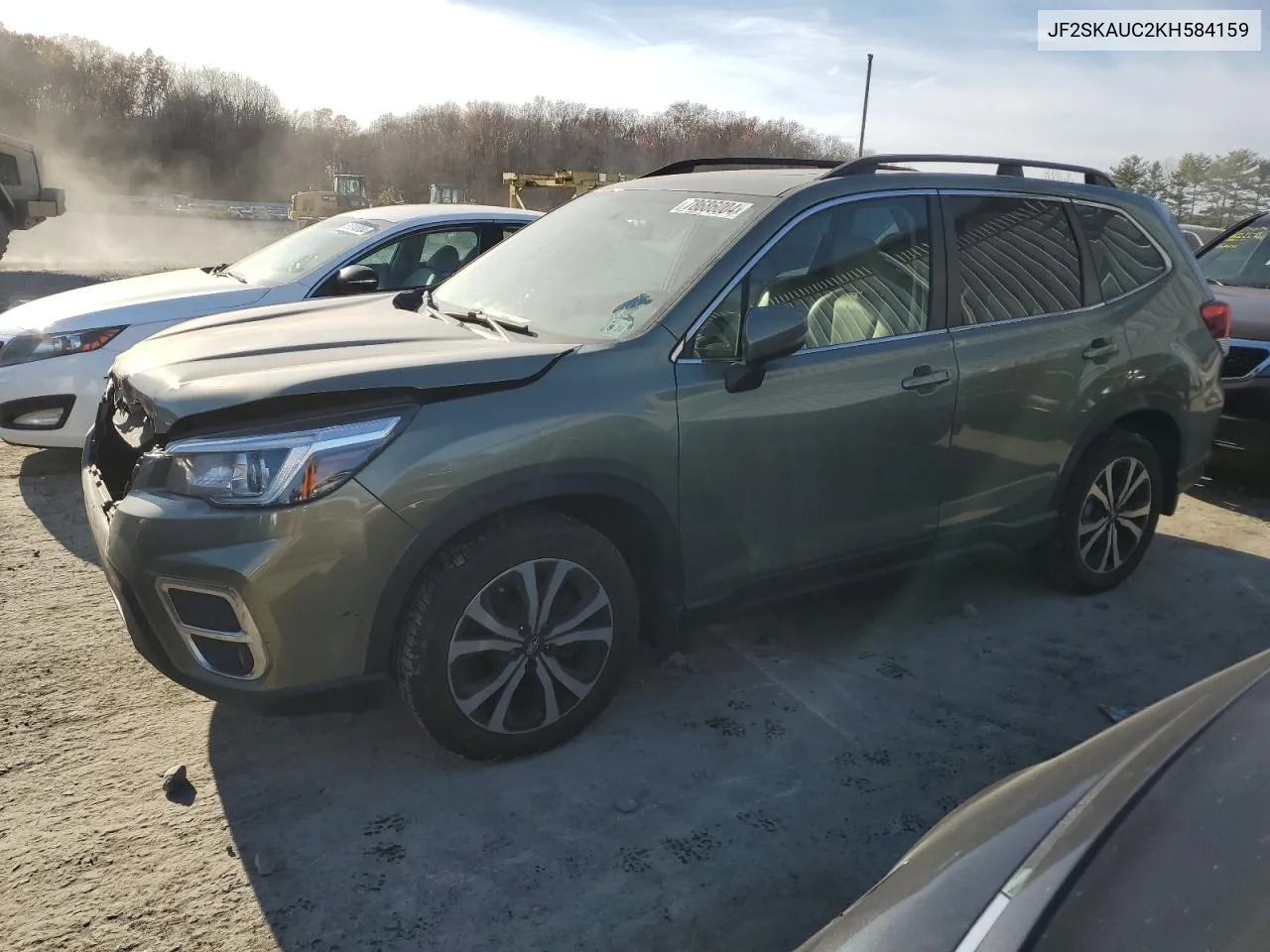 2019 Subaru Forester Limited VIN: JF2SKAUC2KH584159 Lot: 78686004