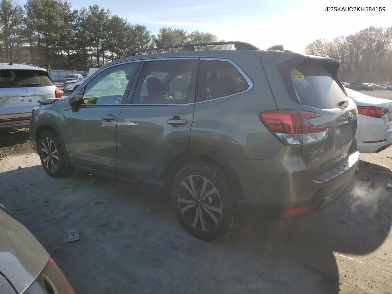 2019 Subaru Forester Limited VIN: JF2SKAUC2KH584159 Lot: 78686004