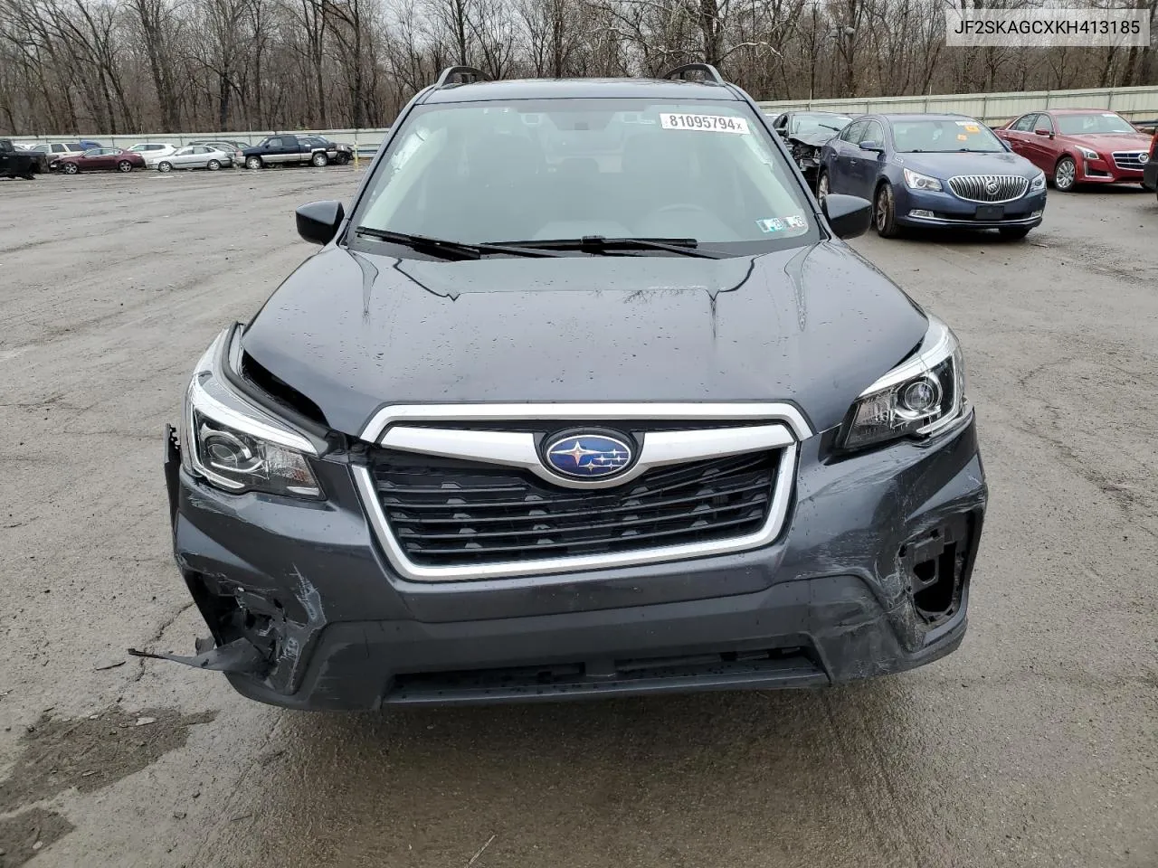 2019 Subaru Forester Premium VIN: JF2SKAGCXKH413185 Lot: 81095794