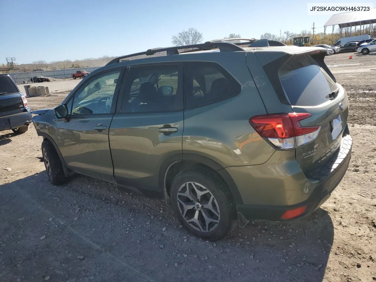 2019 Subaru Forester Premium VIN: JF2SKAGC9KH463723 Lot: 81601364