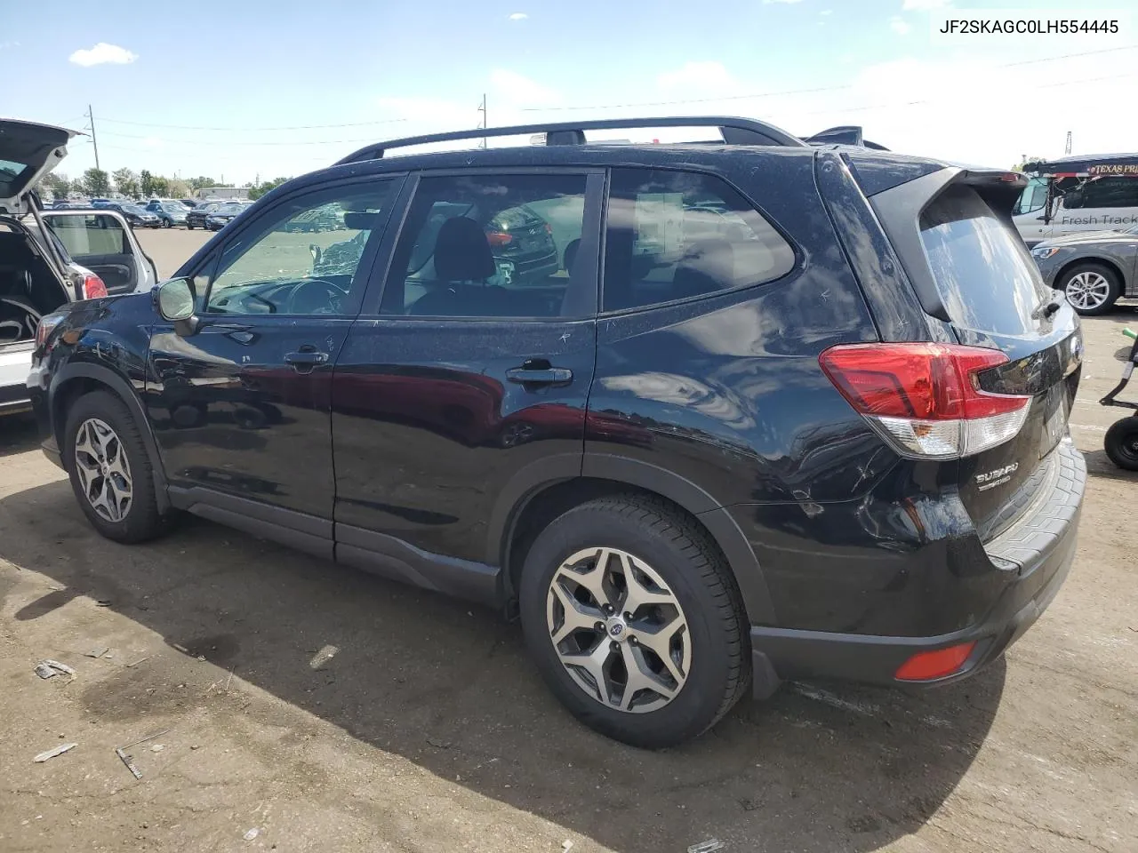 2020 Subaru Forester Premium VIN: JF2SKAGC0LH554445 Lot: 61192294