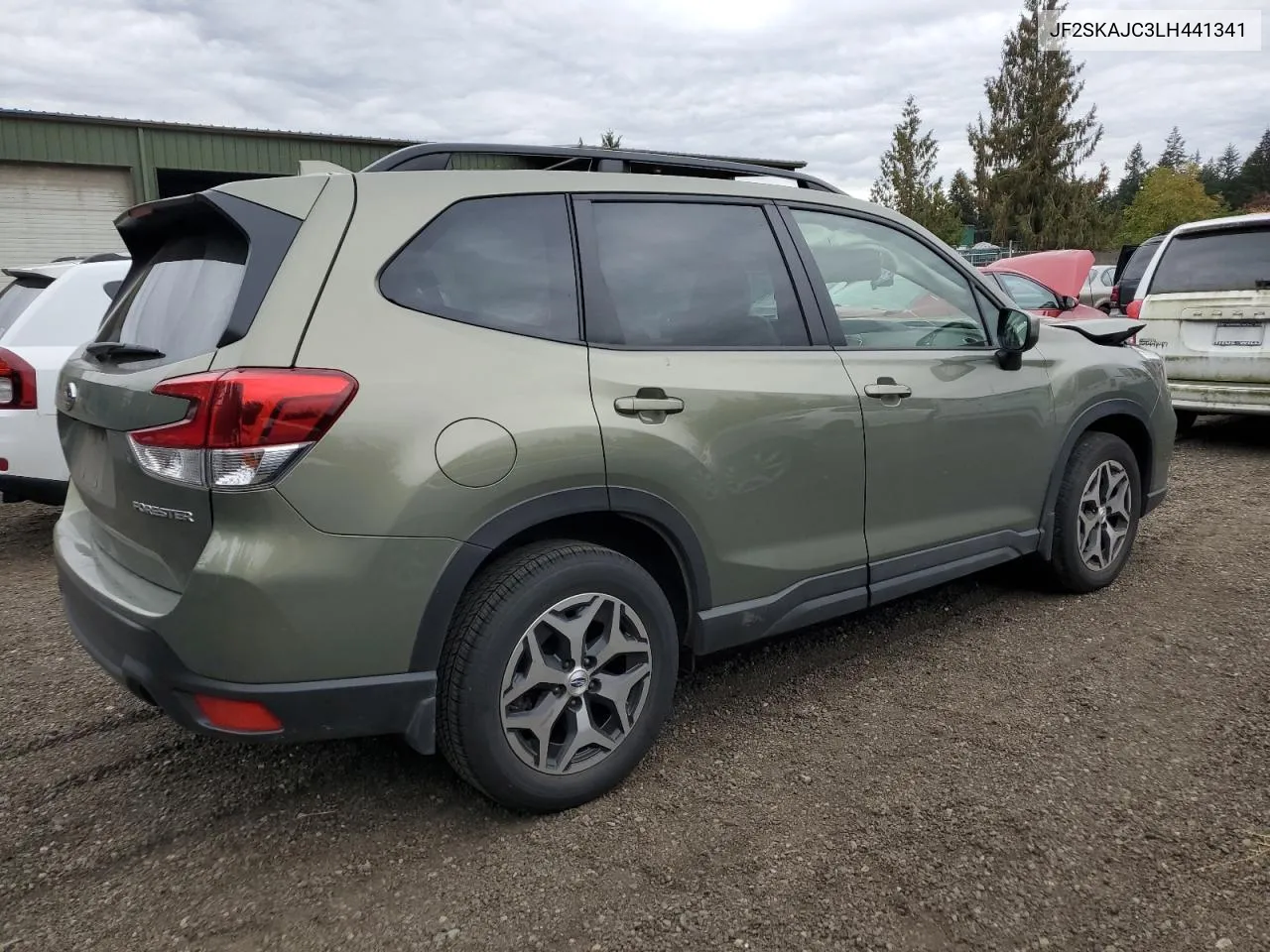 2020 Subaru Forester Premium VIN: JF2SKAJC3LH441341 Lot: 73523024