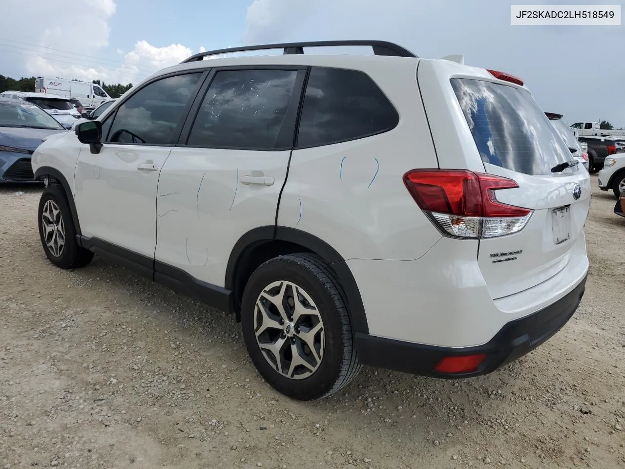 2020 Subaru Forester VIN: JF2SKADC2LH518549 Lot: 73674844