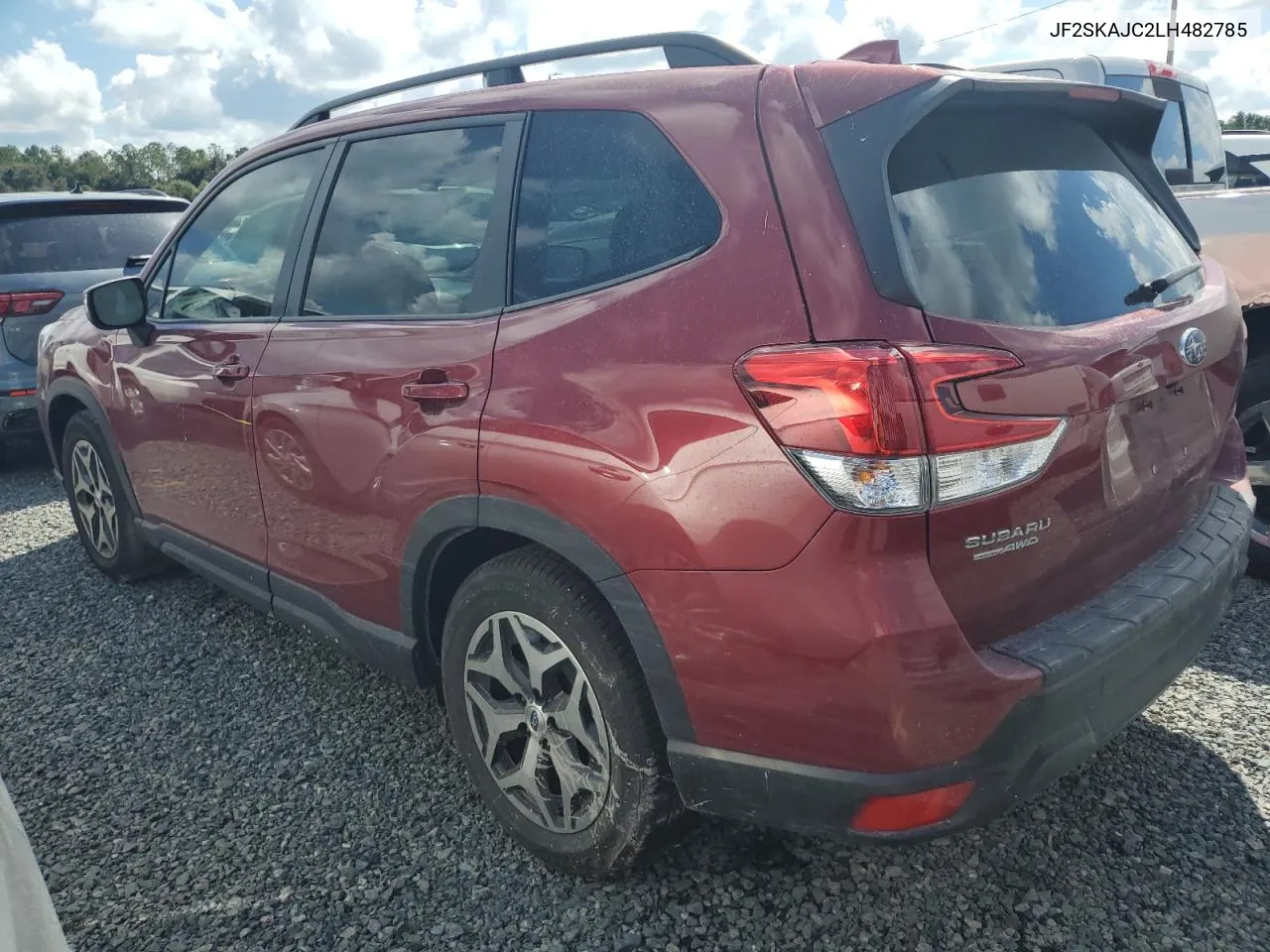 2020 Subaru Forester Premium VIN: JF2SKAJC2LH482785 Lot: 73715814