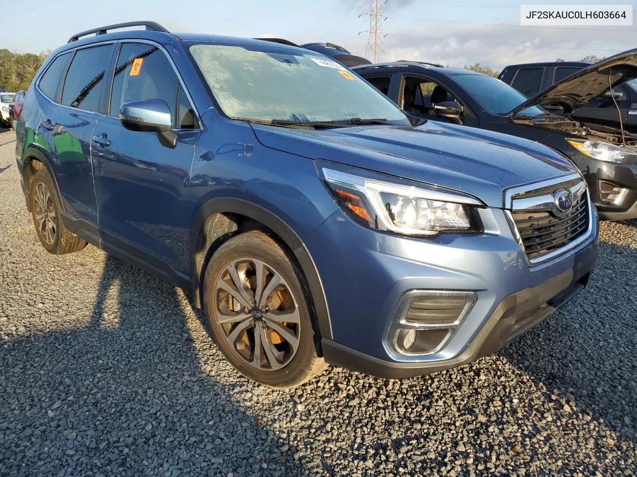 2020 Subaru Forester Limited VIN: JF2SKAUC0LH603664 Lot: 74481624