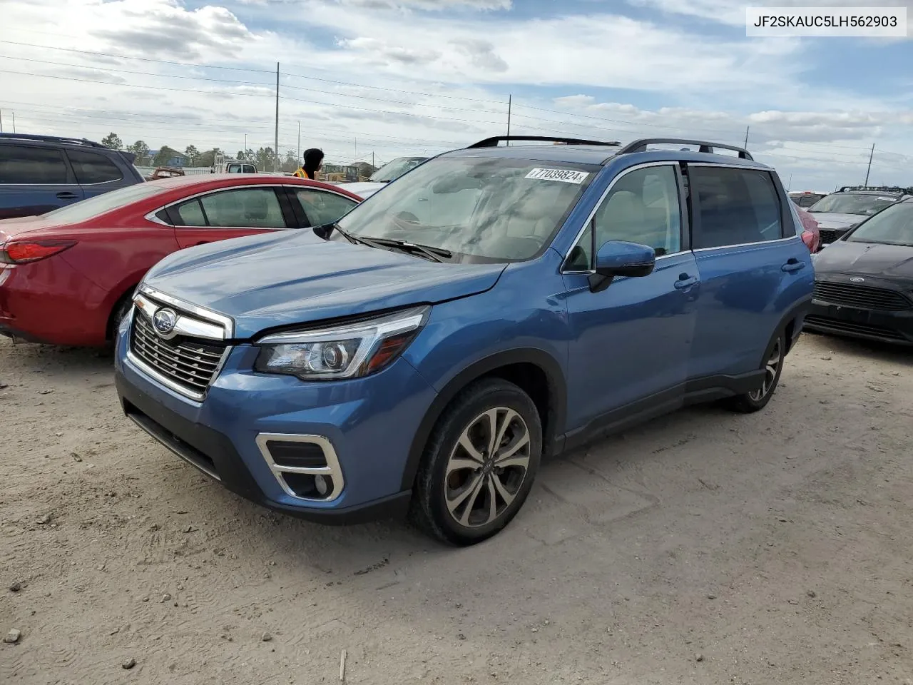 2020 Subaru Forester Limited VIN: JF2SKAUC5LH562903 Lot: 77039824