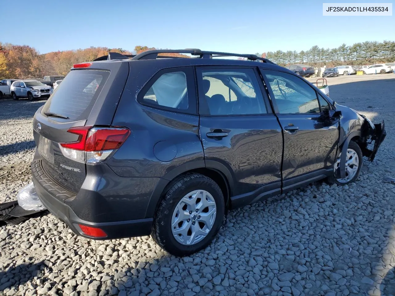 2020 Subaru Forester VIN: JF2SKADC1LH435534 Lot: 77827314