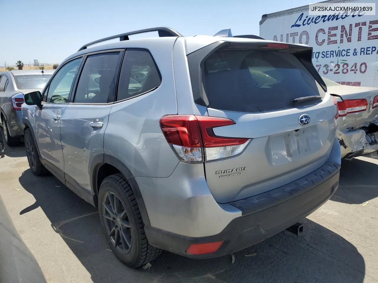 2021 Subaru Forester Premium VIN: JF2SKAJCXMH491039 Lot: 58153064