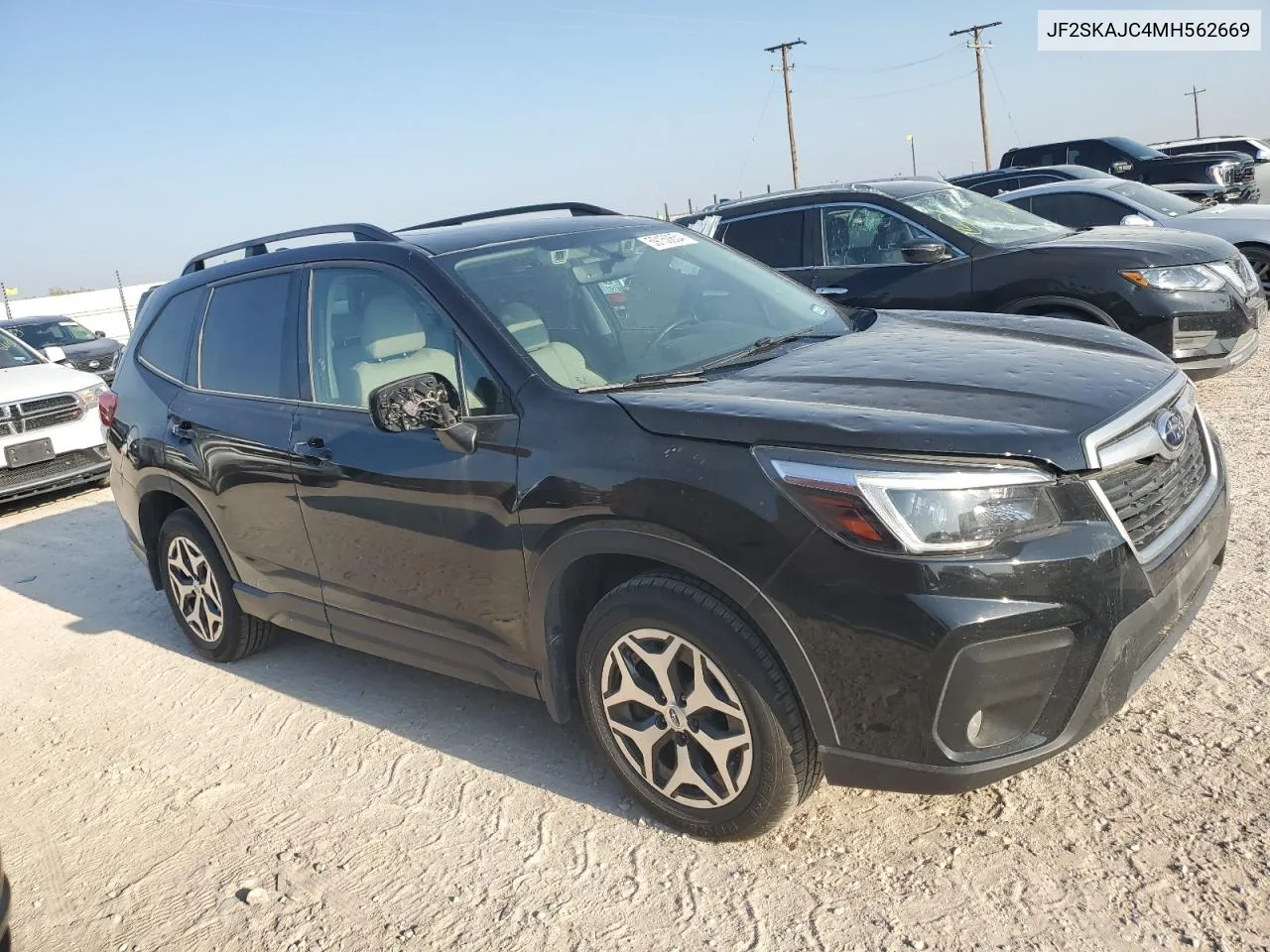 2021 Subaru Forester Premium VIN: JF2SKAJC4MH562669 Lot: 59150654