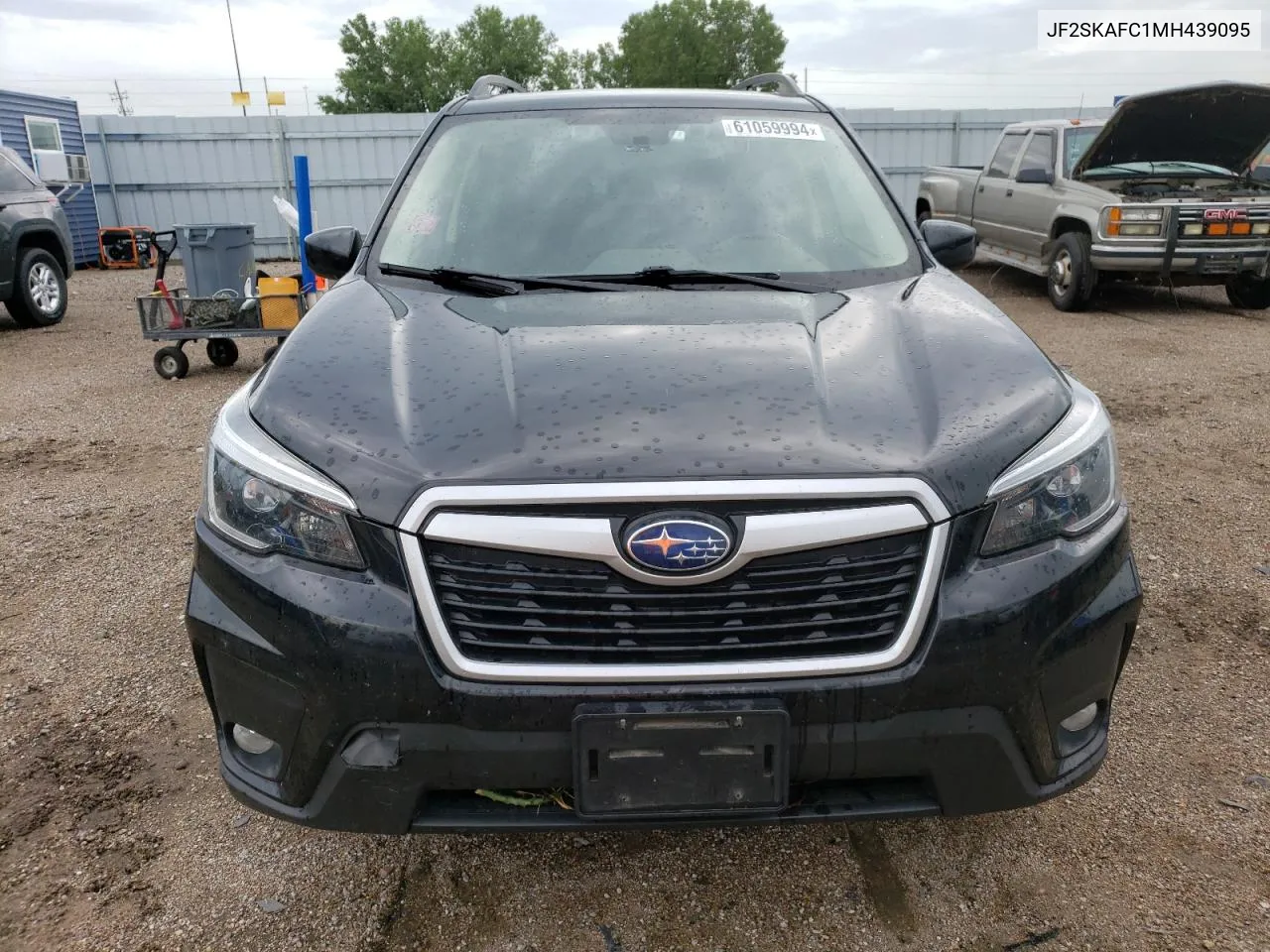 2021 Subaru Forester Premium VIN: JF2SKAFC1MH439095 Lot: 61059994