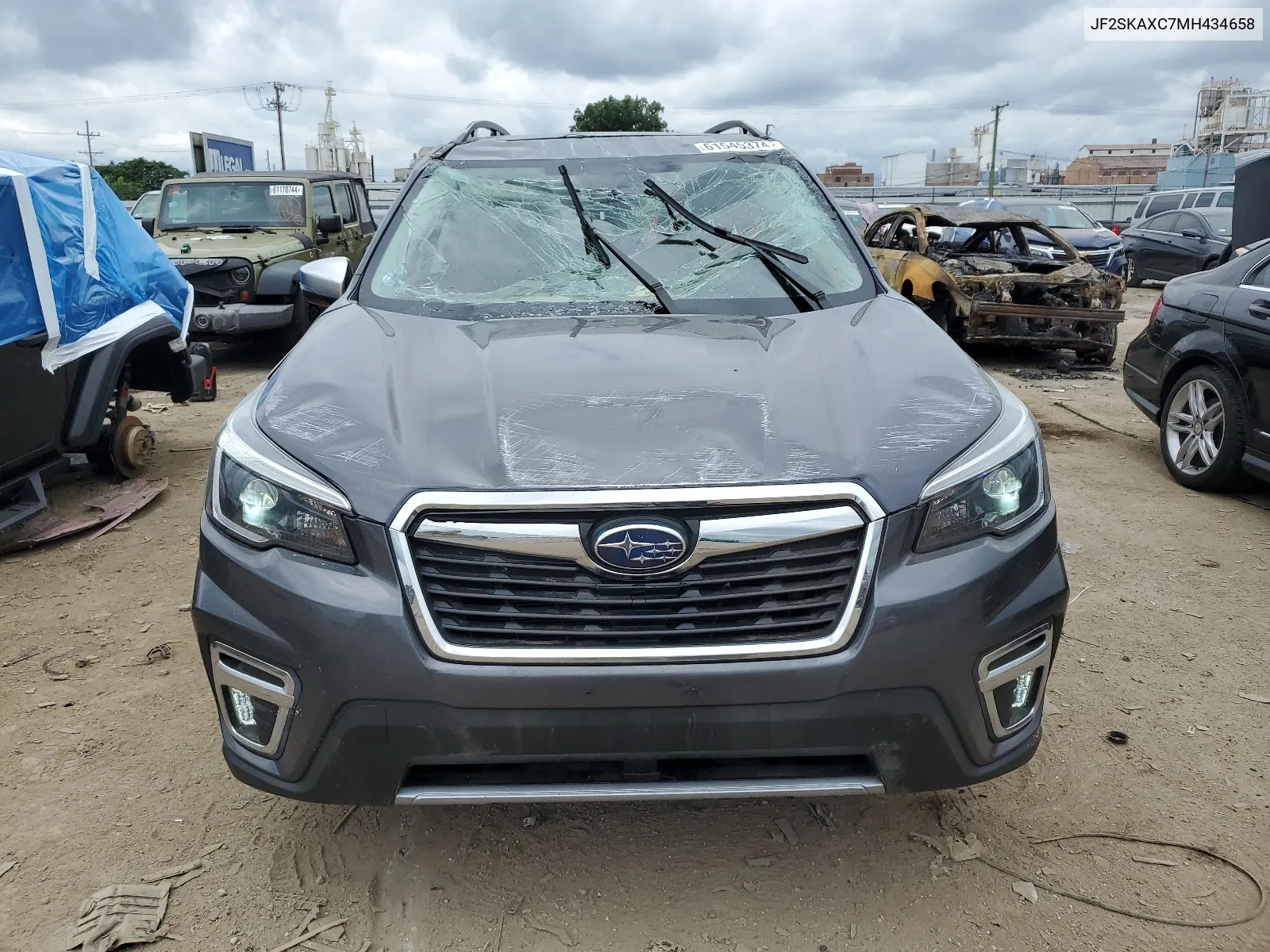 2021 Subaru Forester Touring VIN: JF2SKAXC7MH434658 Lot: 61545374