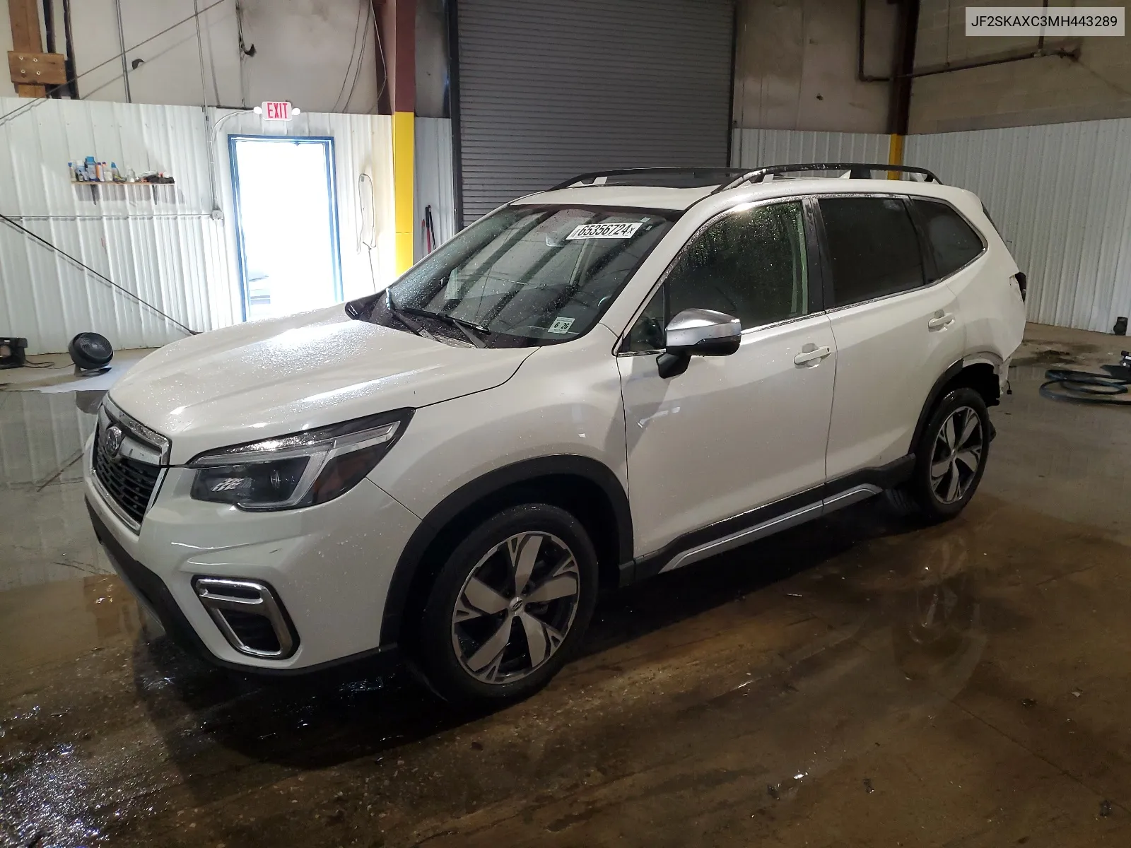 2021 Subaru Forester Touring VIN: JF2SKAXC3MH443289 Lot: 65356724