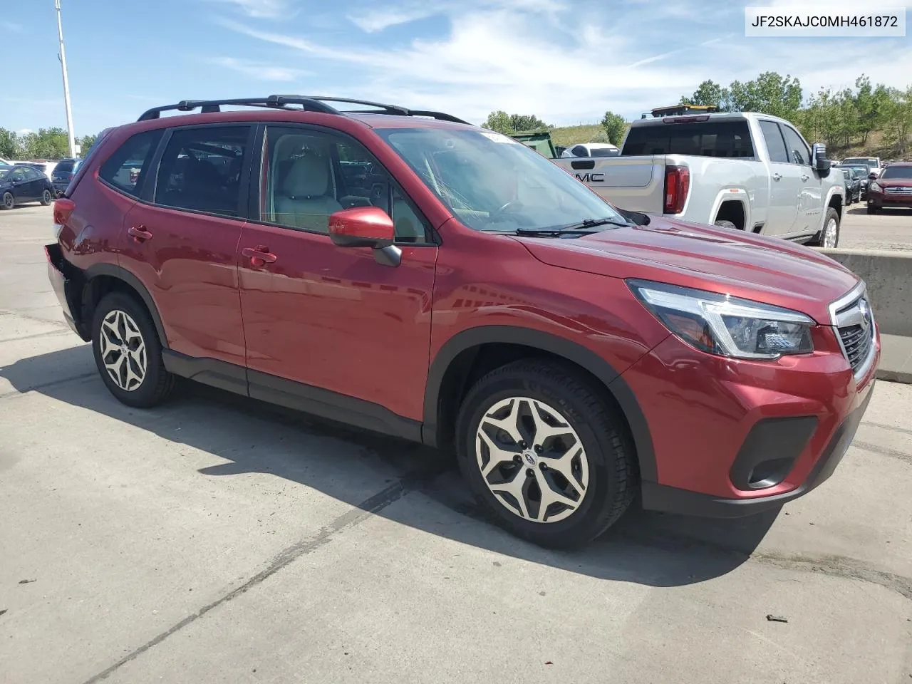 2021 Subaru Forester Premium VIN: JF2SKAJC0MH461872 Lot: 69478154