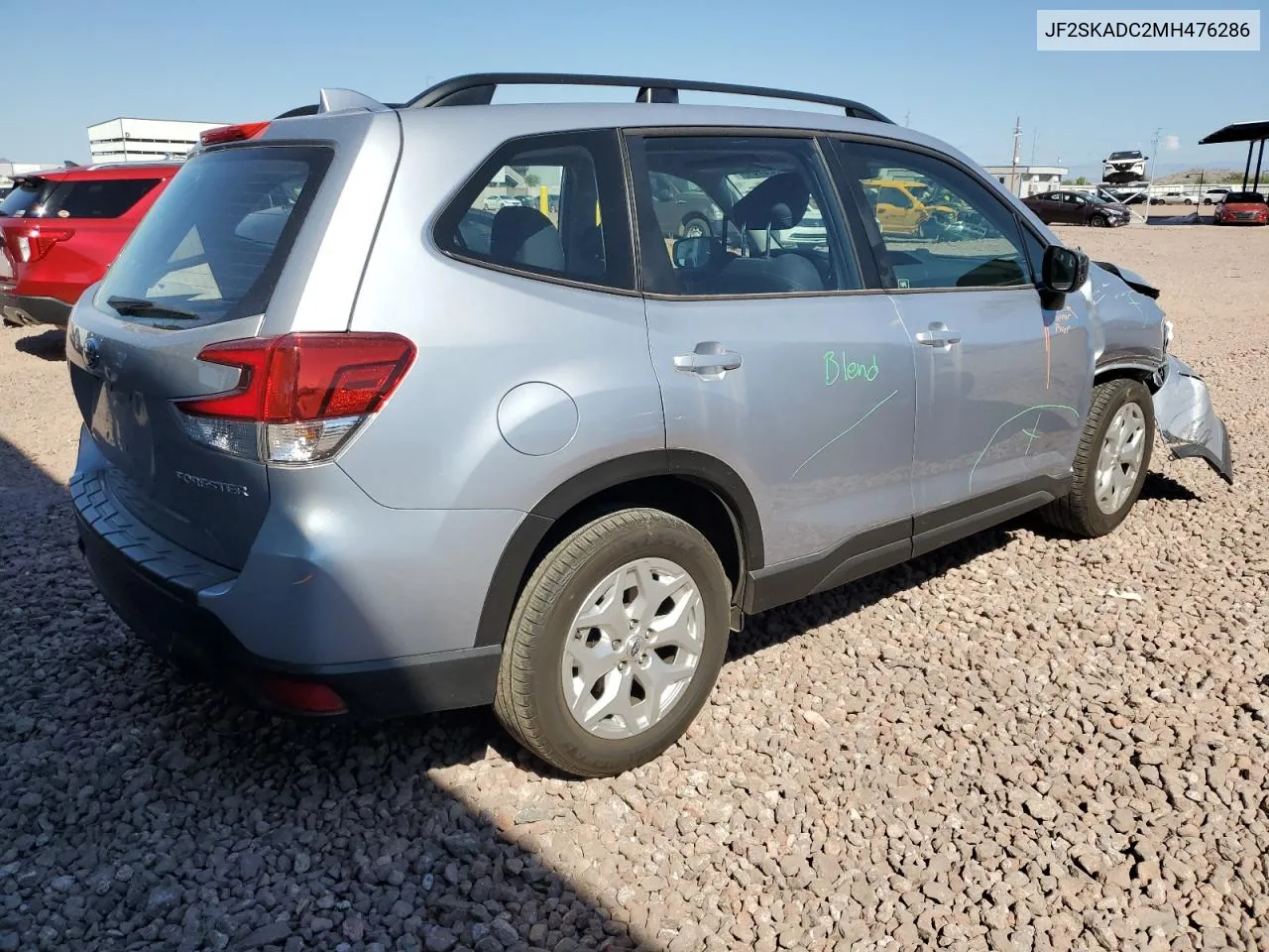 JF2SKADC2MH476286 2021 Subaru Forester