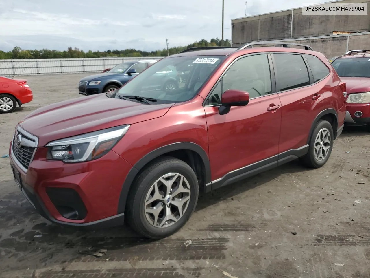 2021 Subaru Forester Premium VIN: JF2SKAJC0MH479904 Lot: 70347214