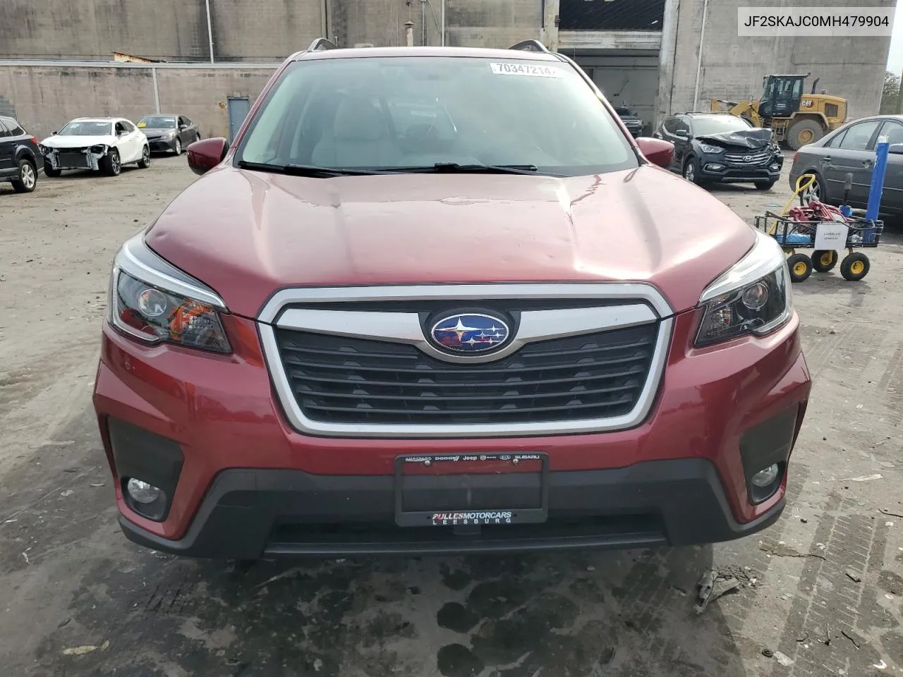 2021 Subaru Forester Premium VIN: JF2SKAJC0MH479904 Lot: 70347214