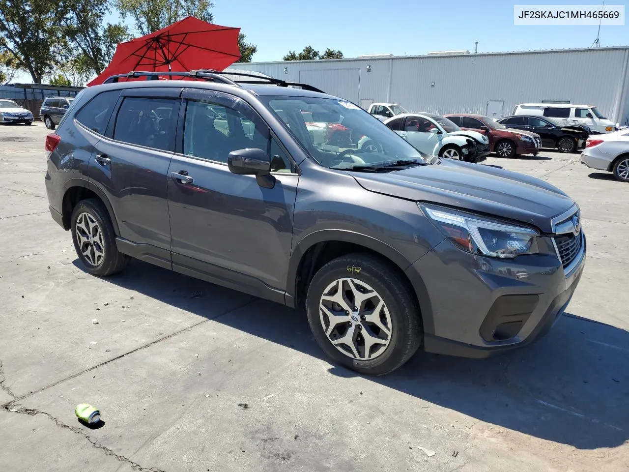 2021 Subaru Forester Premium VIN: JF2SKAJC1MH465669 Lot: 70539144