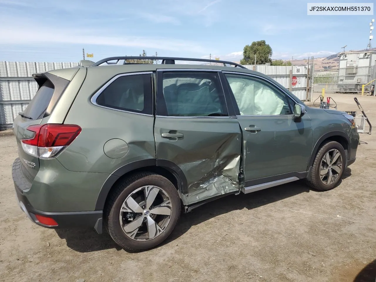 2021 Subaru Forester Touring VIN: JF2SKAXC0MH551370 Lot: 71473984