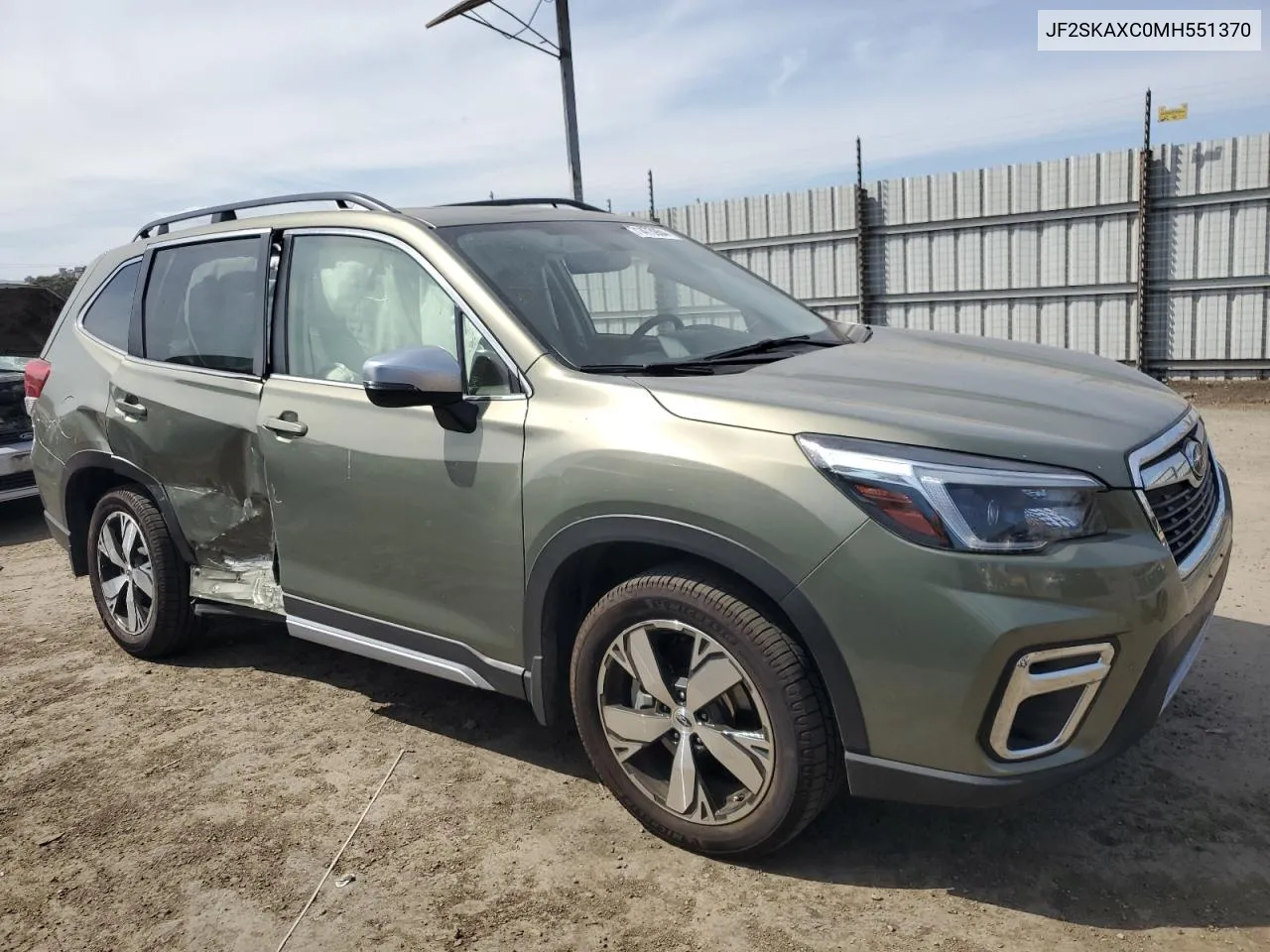 2021 Subaru Forester Touring VIN: JF2SKAXC0MH551370 Lot: 71473984