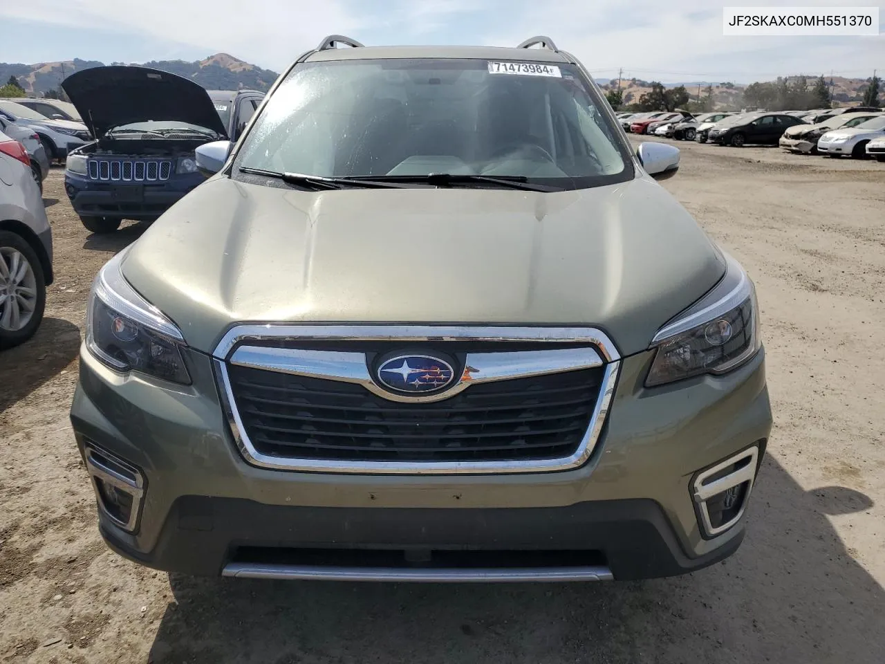 2021 Subaru Forester Touring VIN: JF2SKAXC0MH551370 Lot: 71473984