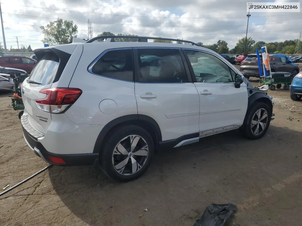 2021 Subaru Forester Touring VIN: JF2SKAXC3MH422846 Lot: 71708124