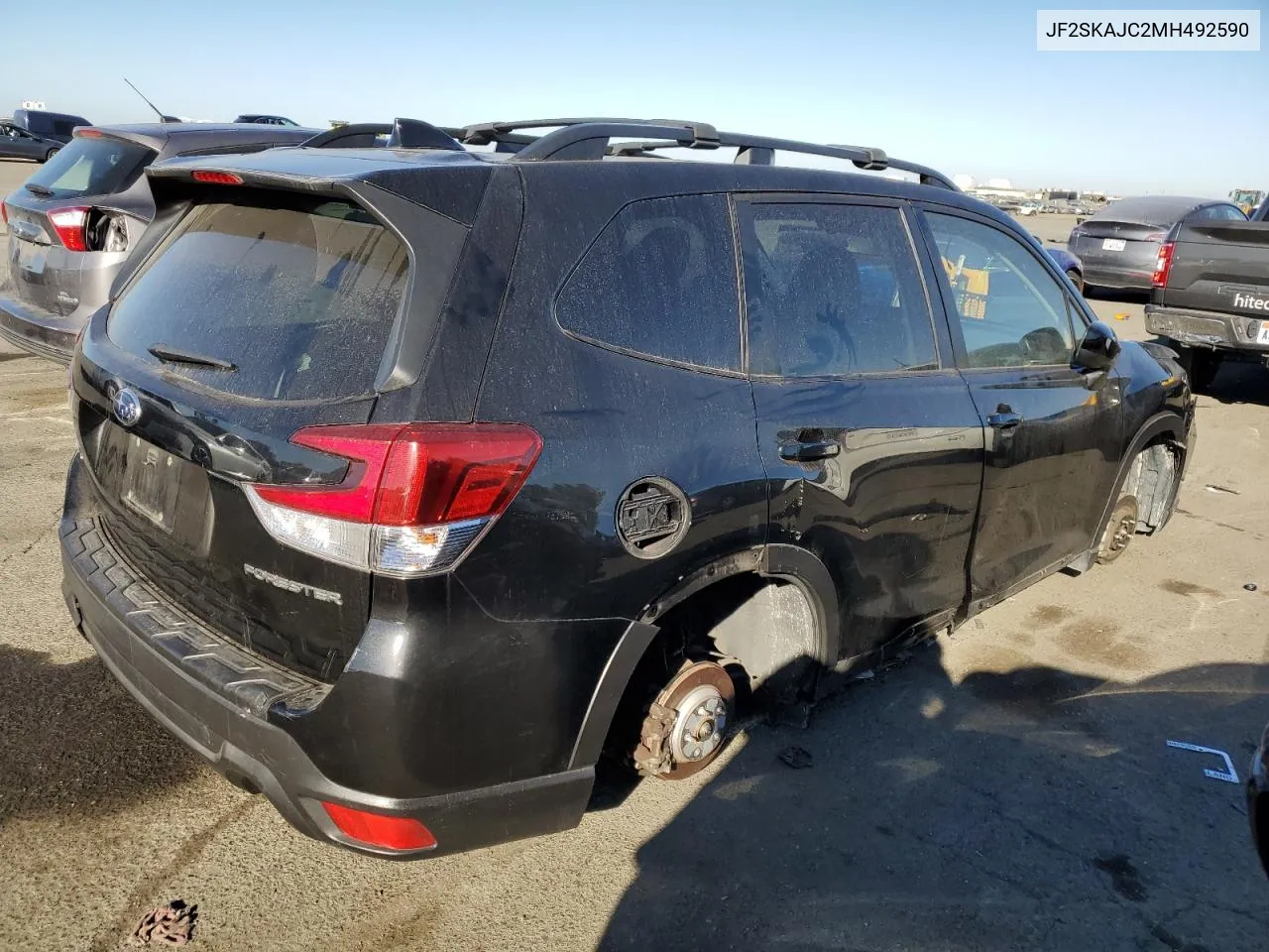 2021 Subaru Forester Premium VIN: JF2SKAJC2MH492590 Lot: 71811874