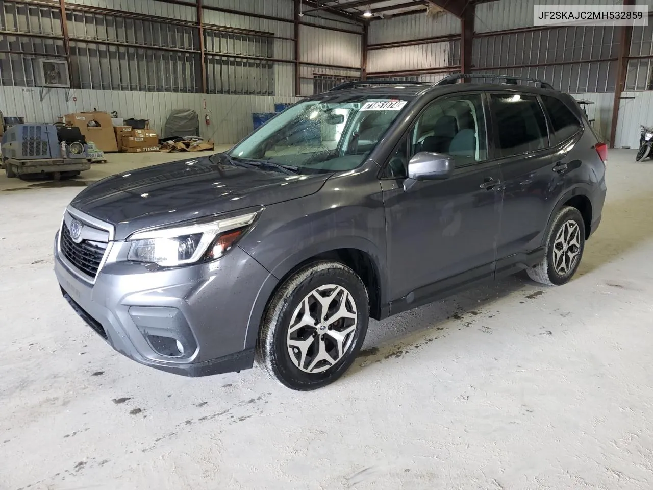 2021 Subaru Forester Premium VIN: JF2SKAJC2MH532859 Lot: 71851874