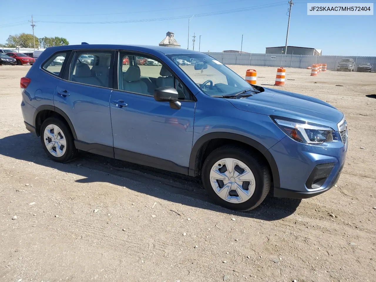 2021 Subaru Forester VIN: JF2SKAAC7MH572404 Lot: 72091194